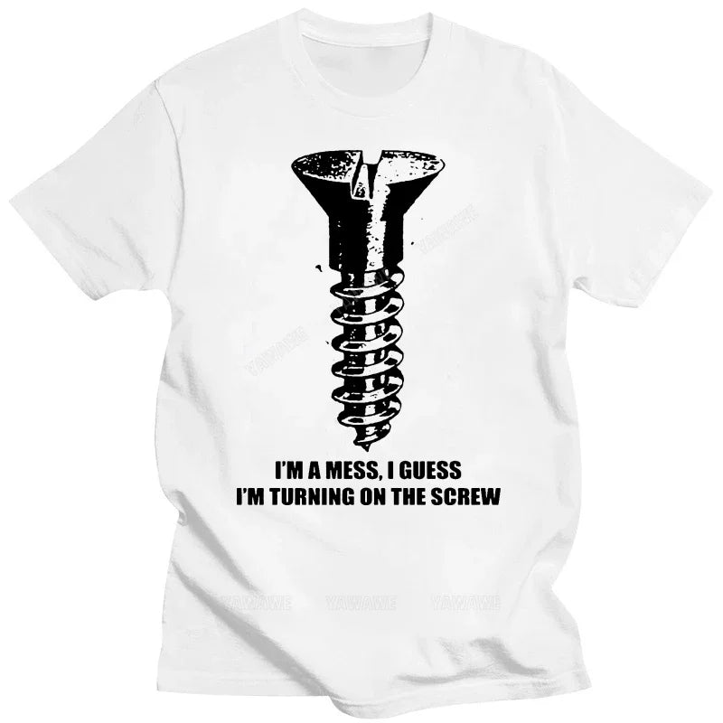 Clothing Fashion Men'S T Shirts Turnin' on The Screw Qotsa Queens Unofficial Stone